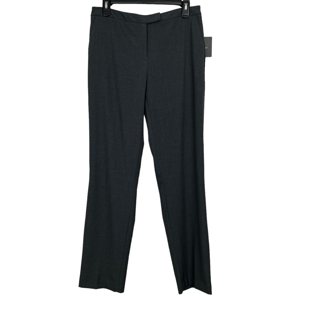 Ellen Tracy Women’s Career Dress Pants Sz 4 Color Gray Pockets Stretch NWT $89